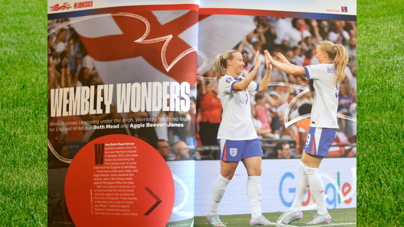 Beth Mead - England v China Programme Beth Mead interview